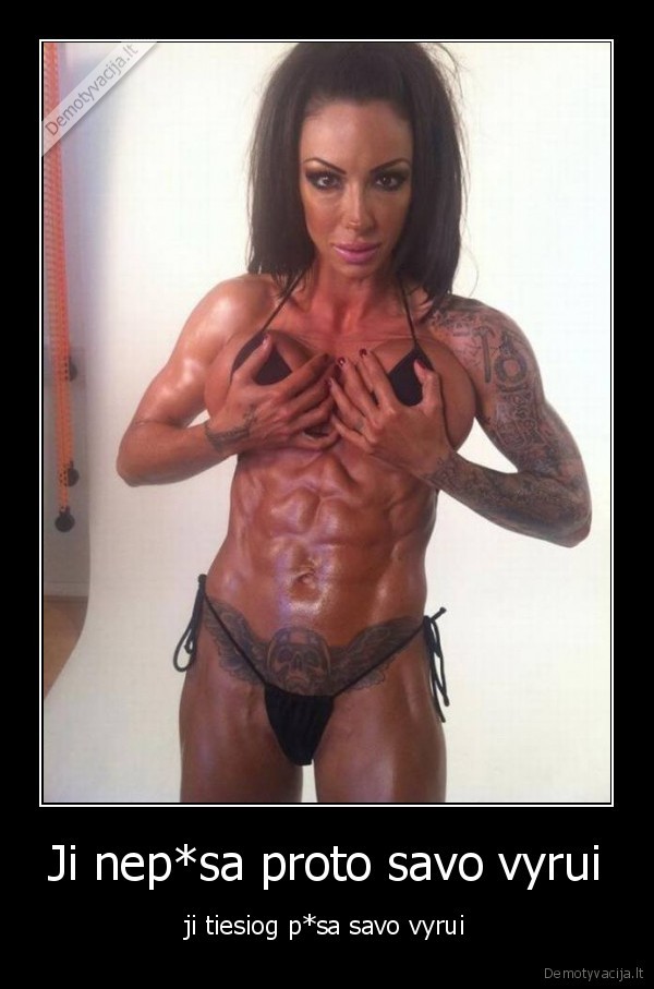 Ji nep*sa proto savo vyrui