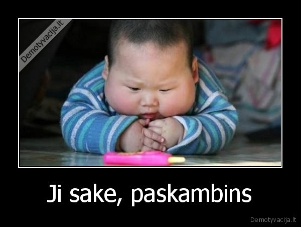 Ji sake, paskambins