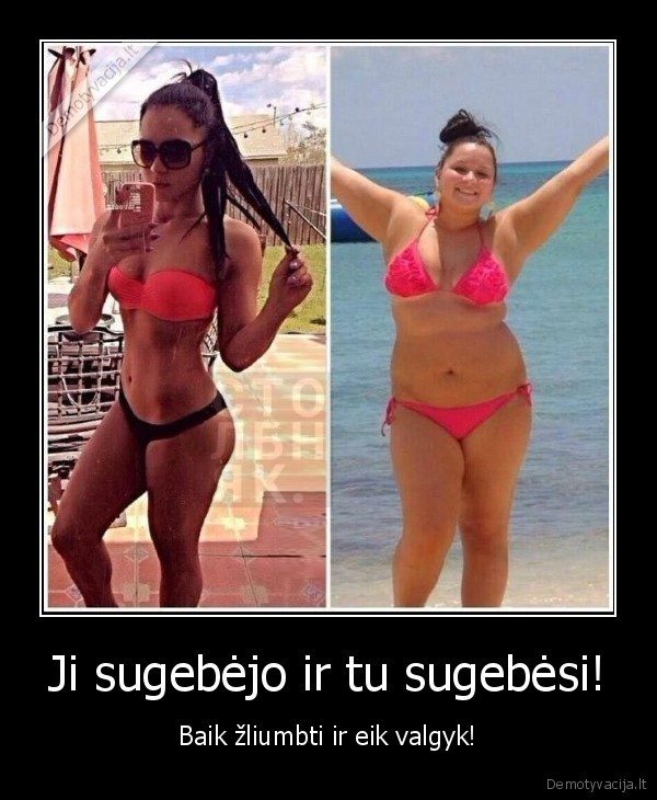 Ji sugebėjo ir tu sugebėsi!