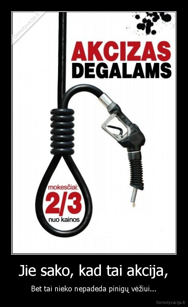 Jie sako, kad tai akcija,