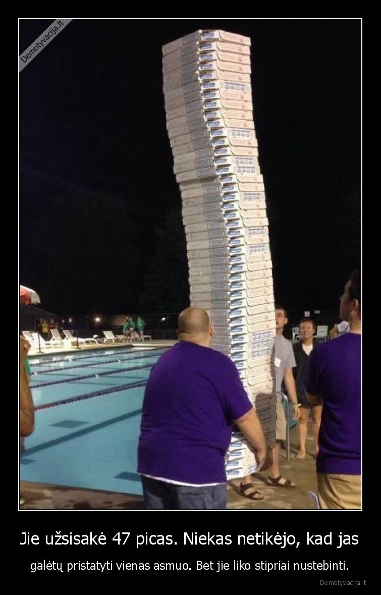 picos,uzsakymas,pristatymas,maistas,idomybes,talentai,zmones