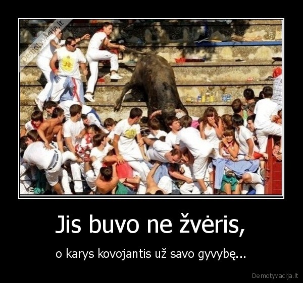 Jis buvo ne žvėris,