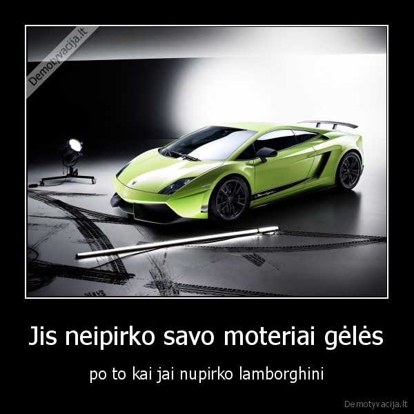 Jis neipirko savo moteriai gėlės