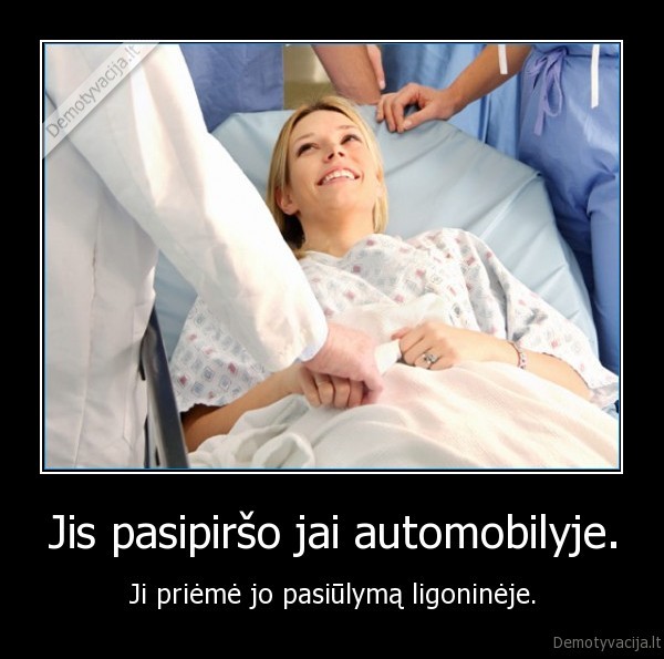 ligonine,automobilis,vestuves