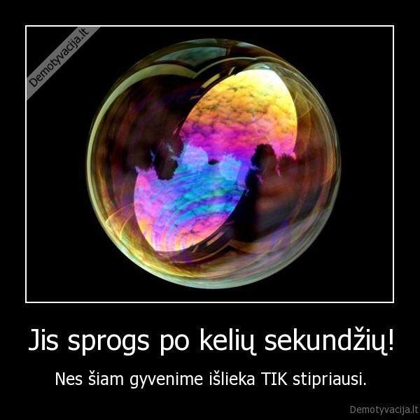 Jis sprogs po kelių sekundžių!