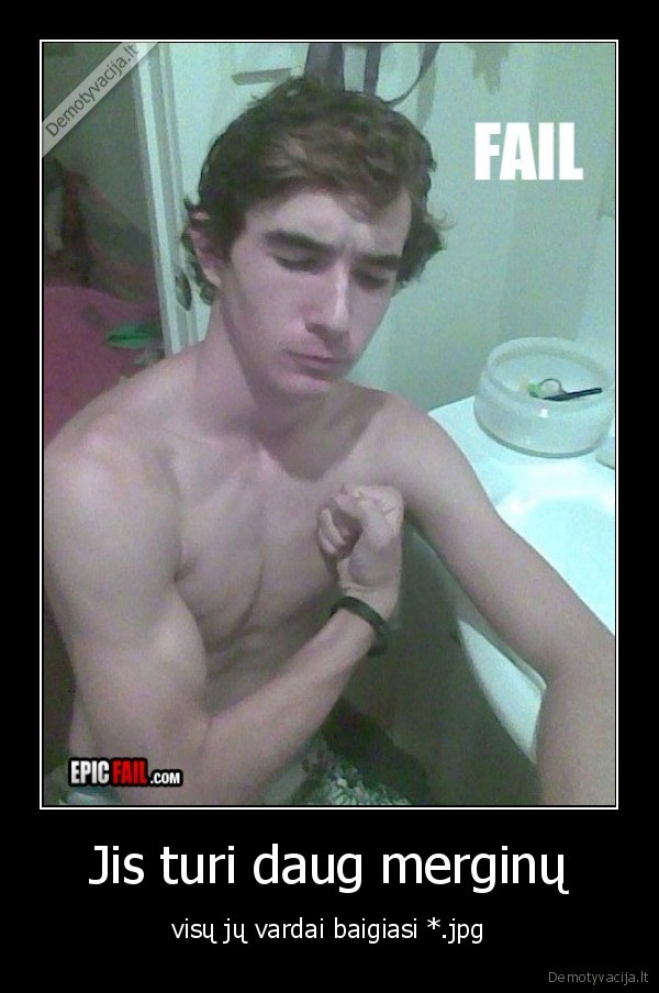 Jis turi daug merginų