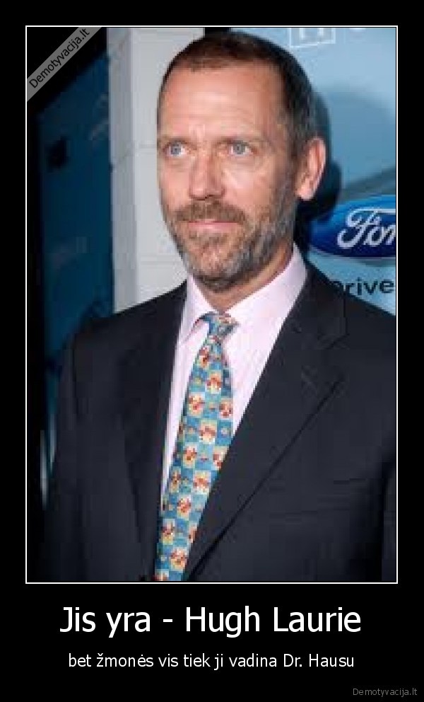 hugh, laurie