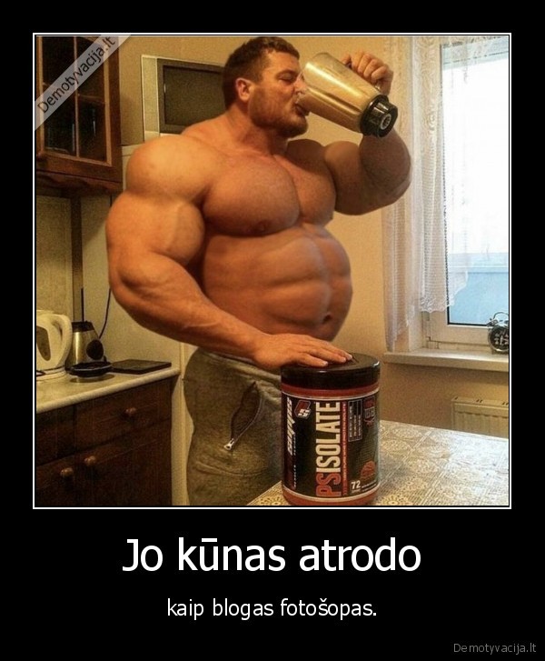 kunas,raumenys,fotosopas