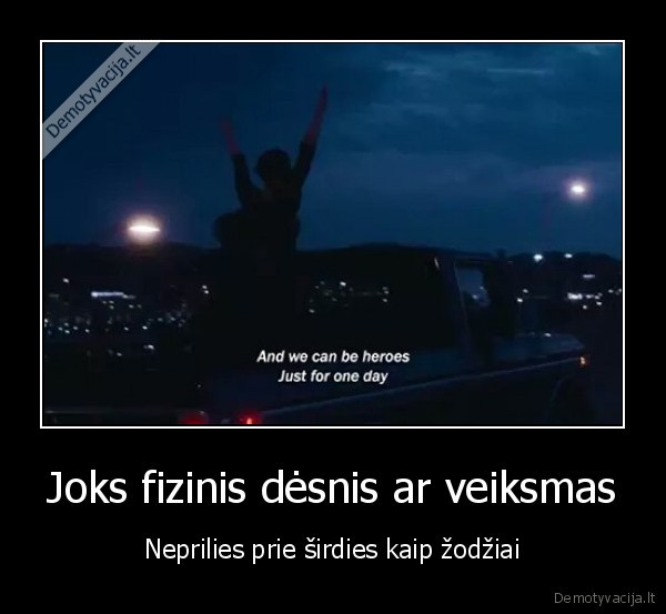 Joks fizinis dėsnis ar veiksmas