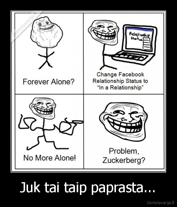 Juk tai taip paprasta...