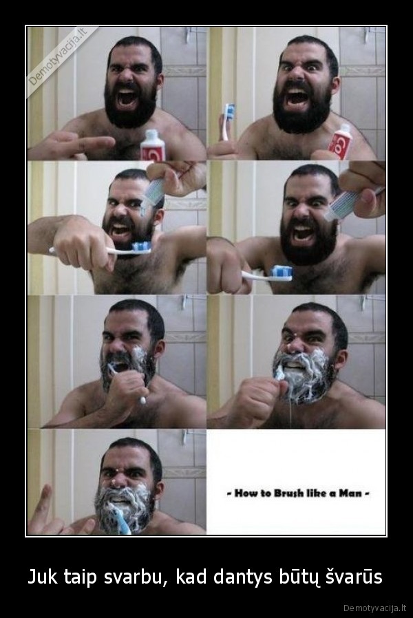 Juk taip svarbu, kad dantys būtų švarūs