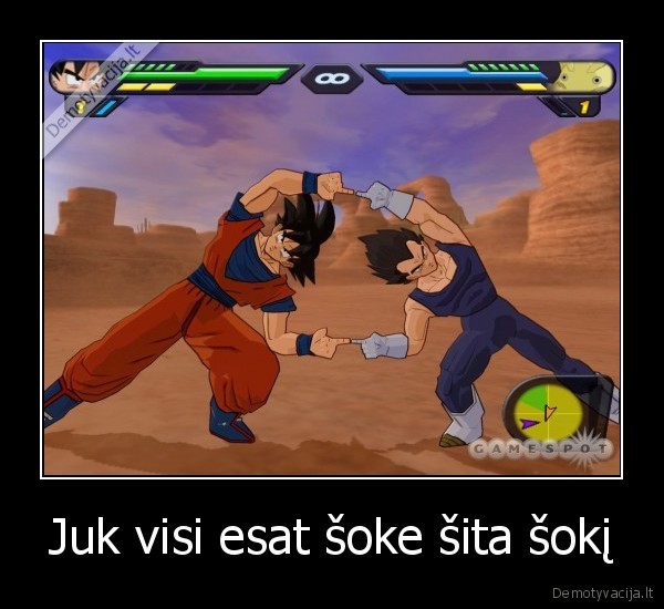 Juk visi esat šoke šita šokį