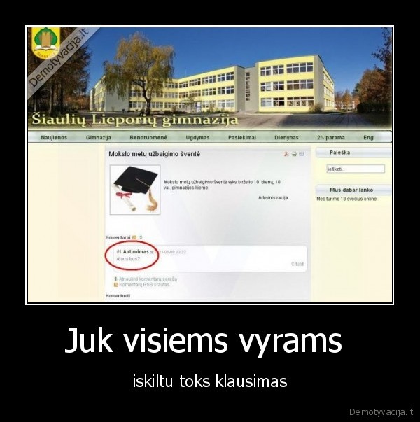 Juk visiems vyrams 