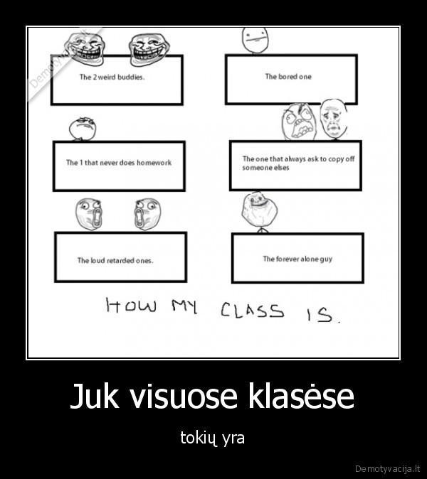 Juk visuose klasėse