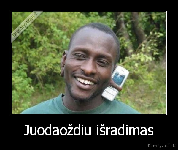 Juodaoždiu išradimas