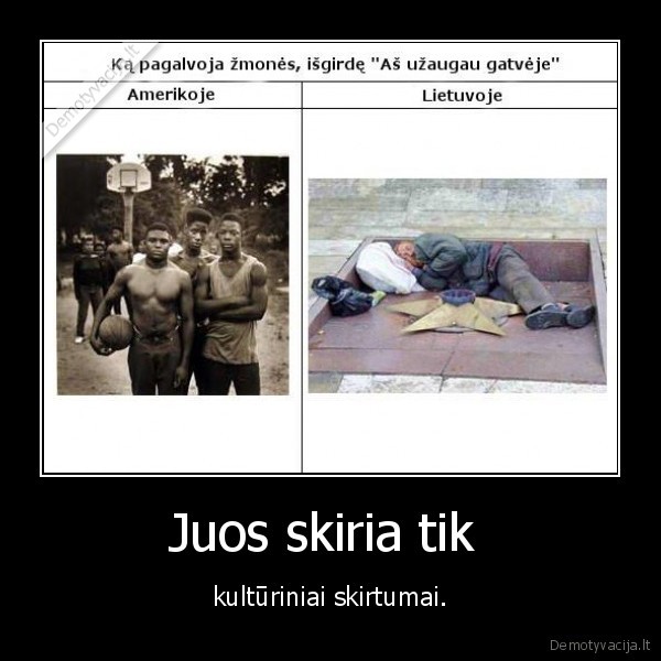 Juos skiria tik 