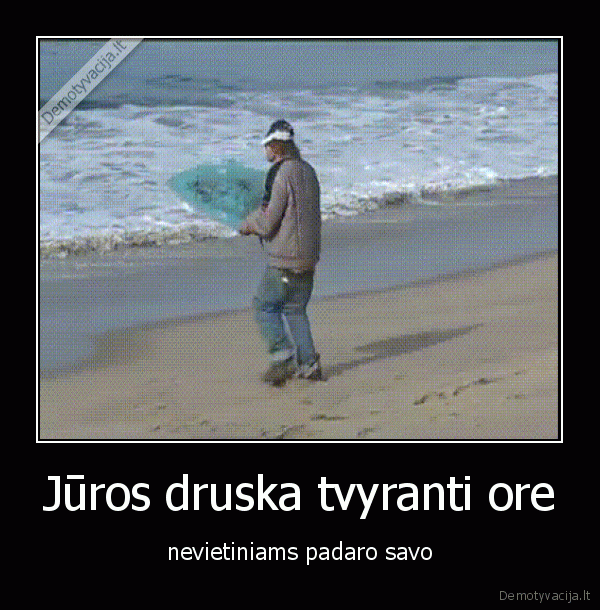 Jūros druska tvyranti ore