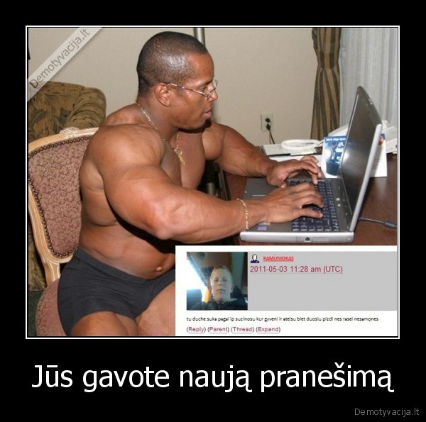 jus, gavote, nauja, pranesima