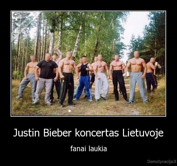 Justin Bieber koncertas Lietuvoje