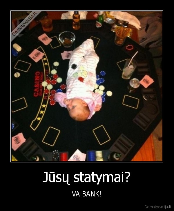 pokeris,va, bank,vaikas
