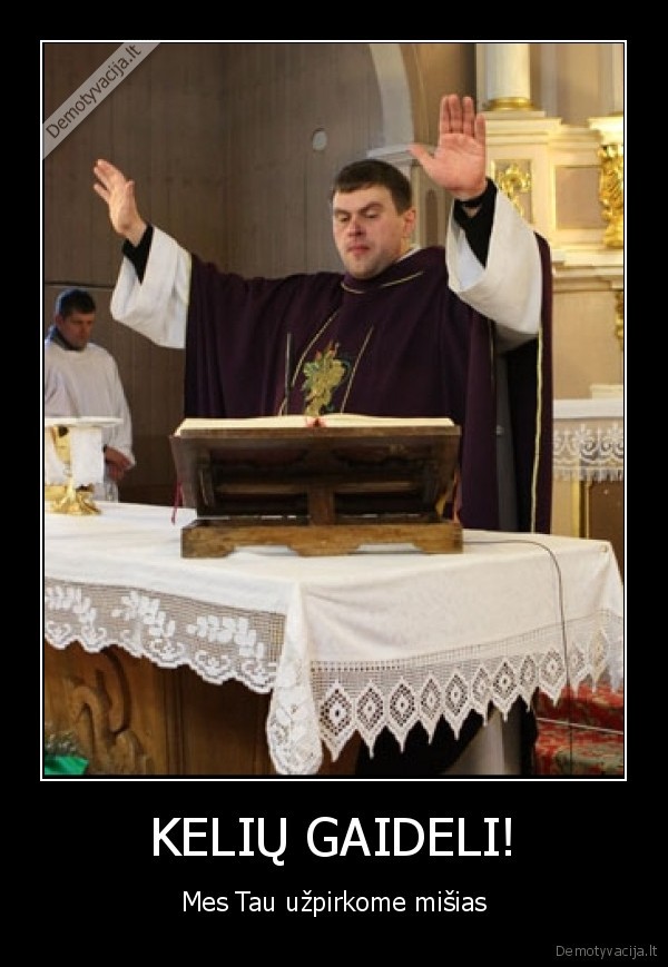 gaidelis,lavonas,misios