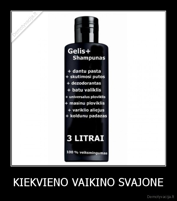 KIEKVIENO VAIKINO SVAJONE