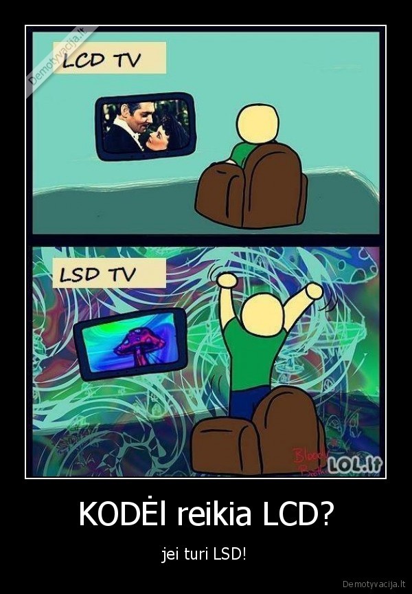 KODĖl reikia LCD?