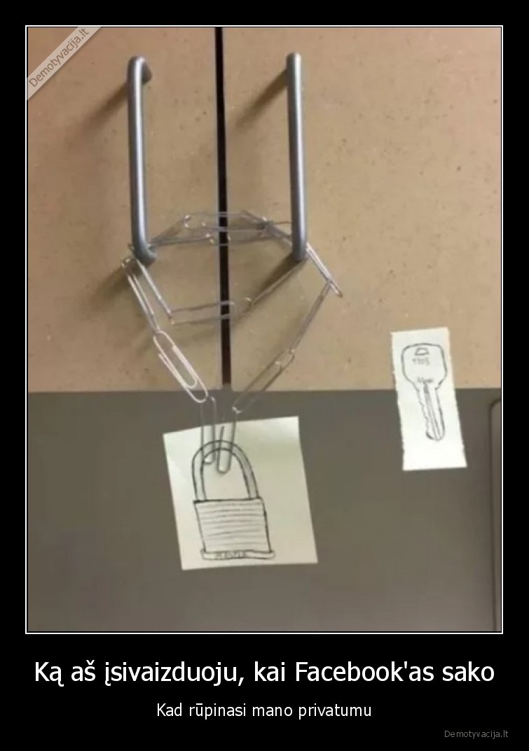 privatumo, nustatymai