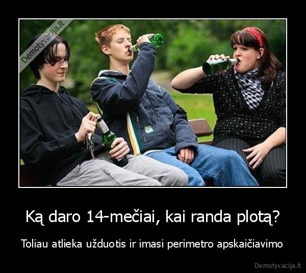 14, meciai,paaugliai,plotas,perimetras,matematika