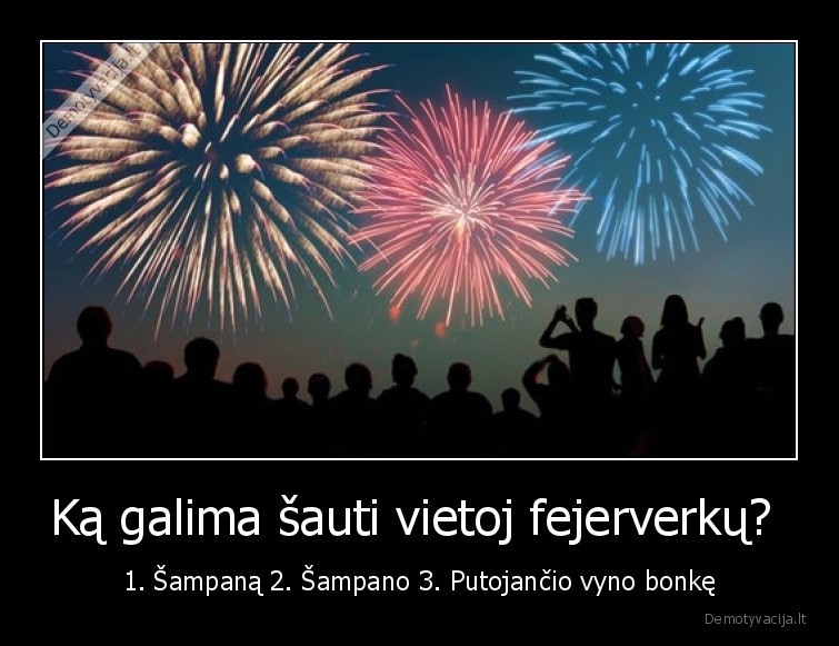 fejerverkai,sauti,naujieji