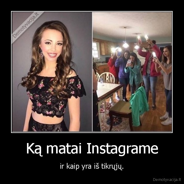 instagramas,modelis,apsvietimas