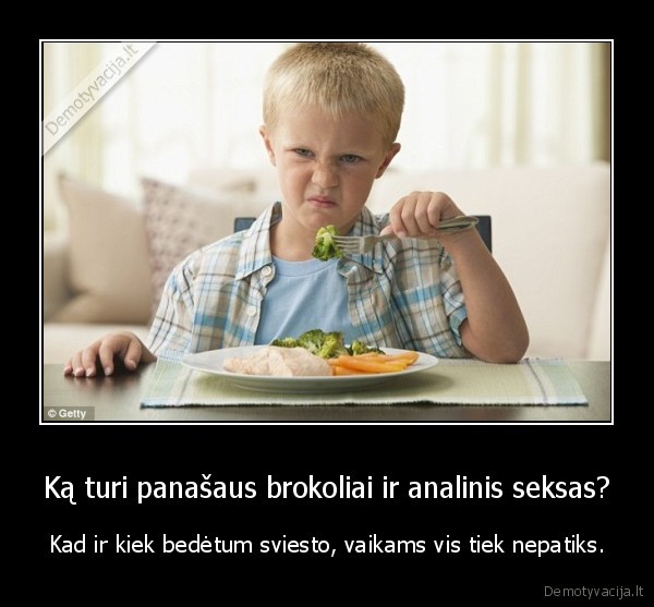brokoliai,analinis,vaikai