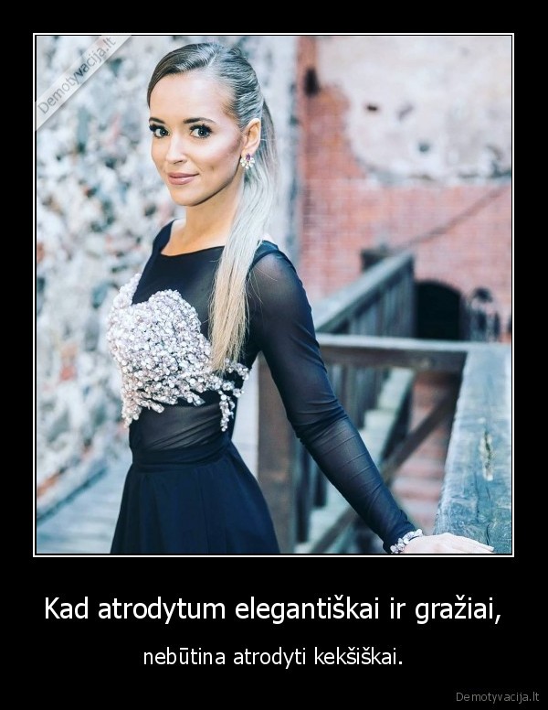 elegancija,grozis,monika, salciute