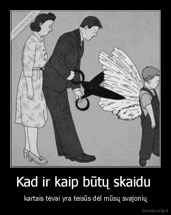 Kad ir kaip būtų skaidu 