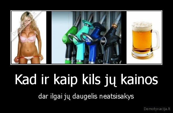 moteris,degalai,alus,malonumai,kainu, augimas