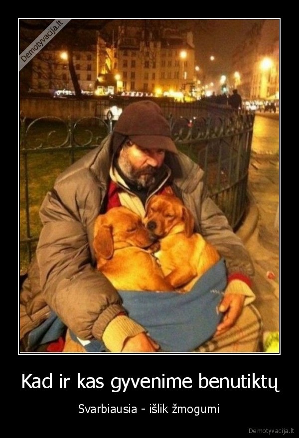 geras, zmogus,valkata, ir, du, sunys,zmogiskumas