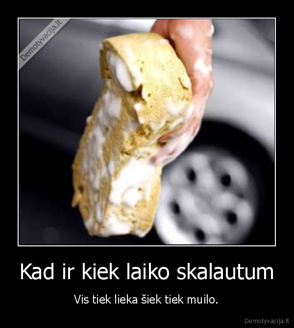 muiluota, kempine,dusas