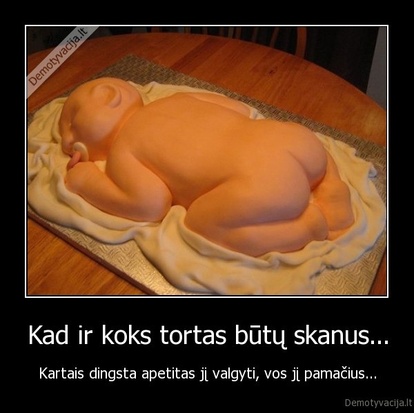 Kad ir koks tortas būtų skanus...