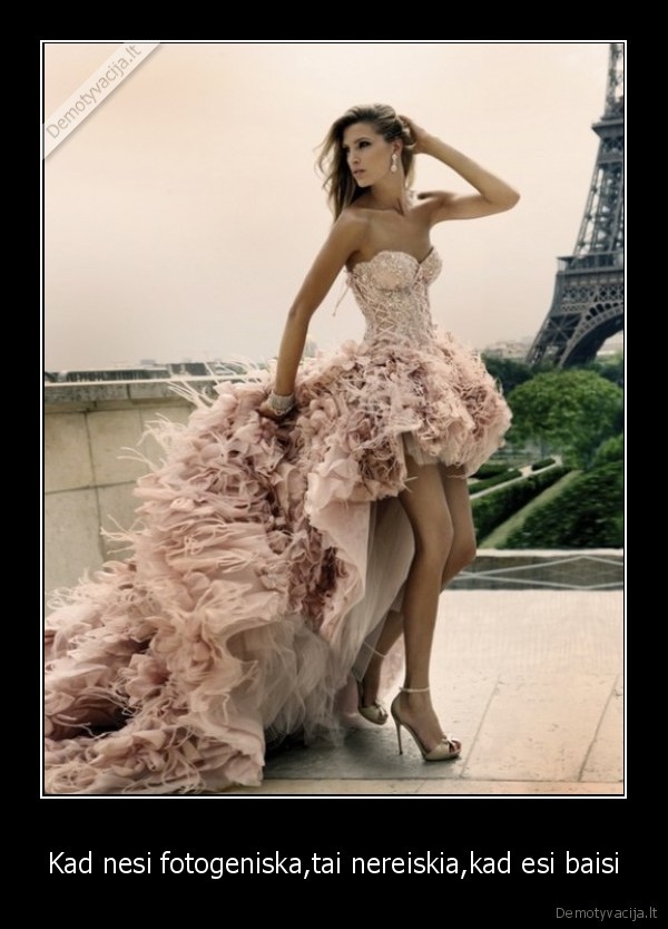 Kad nesi fotogeniska,tai nereiskia,kad esi baisi