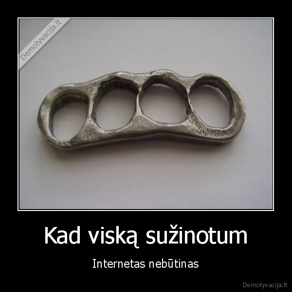 Kad viską sužinotum