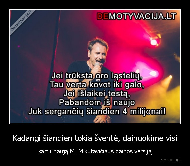 mikutavicius,trys,milijonai,4, milijonai,koronavirusas
