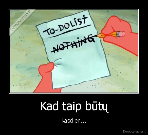 tinginyste,spongebob