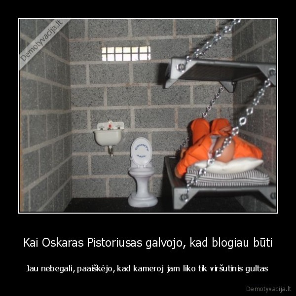 oskaras, pistoriusas,juodas, humoras