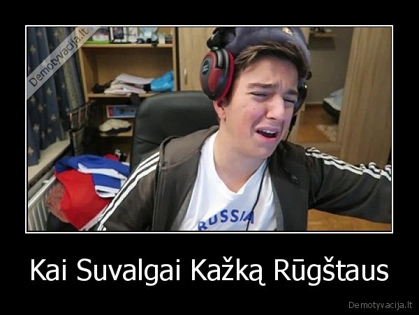 Kai Suvalgai Kažką Rūgštaus