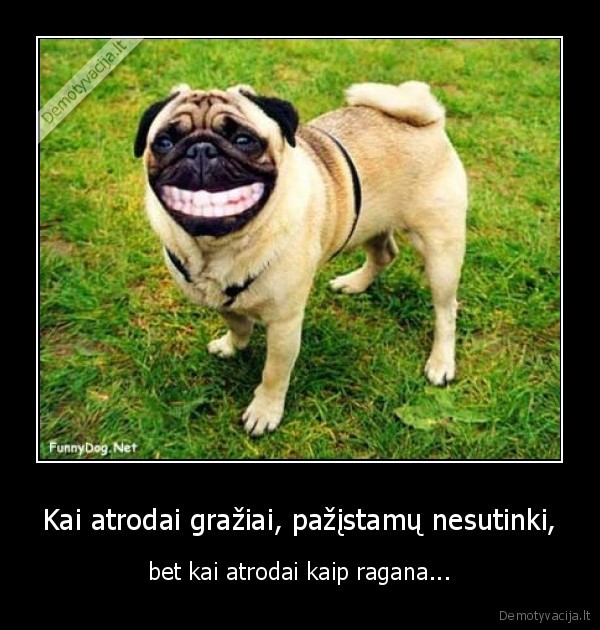Kai atrodai gražiai, pažįstamų nesutinki,