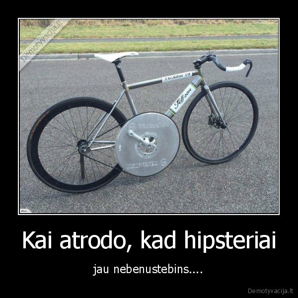 hipsteriai,dviratis