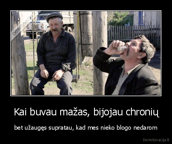 chroniai,alkoholikai