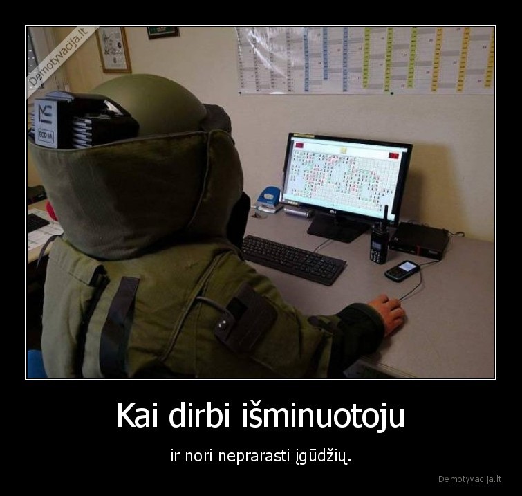 isminuotojas,bomba,mina,darbas