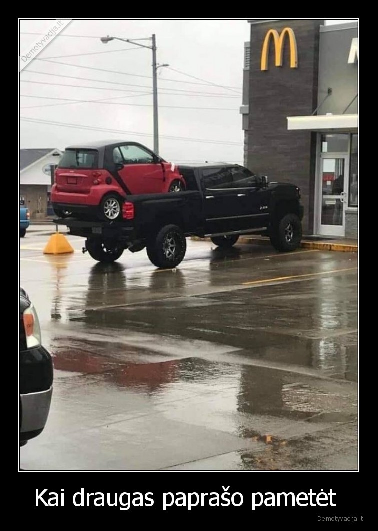 draugas,paprase,pametet,masina