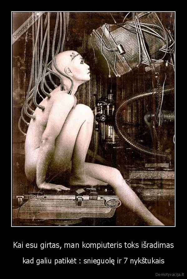 Kai esu girtas, man kompiuteris toks išradimas